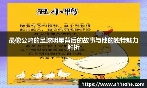 最像公鸭的足球明星背后的故事与他的独特魅力解析